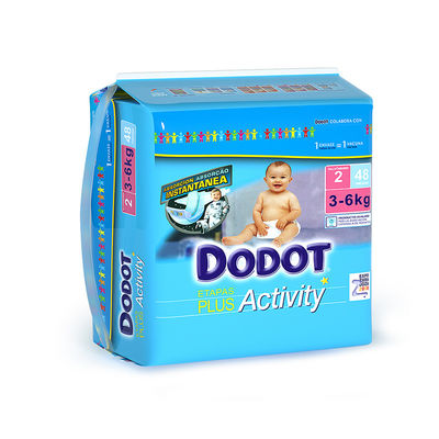 DODOT 갓 태어난 통기성 1회용 종이 기저귀 부드러운 100% 면 아기 기저귀