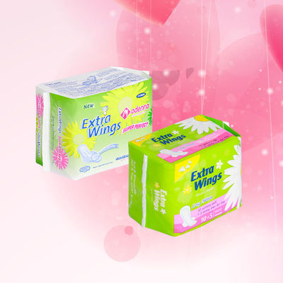 좋은 가격 도매 2등급 주식 부품 여성 패드 일회용 여성 안이온 위생 봉지 온라인으로