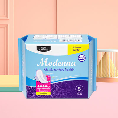 좋은 가격 OEM 브랜드 이름 블루 칩 여성 패드 위생 패드 냅킨 제조업체 중국에서 온라인으로