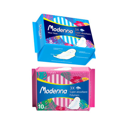 좋은 가격 여성 위생용 매일용 목화 호흡용 날개 위생 패드 온라인으로