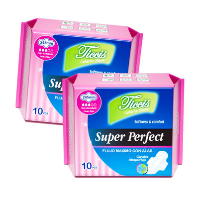 좋은 가격 개인화 된 호흡 가능한 면화 위생 냅킨 온라인으로