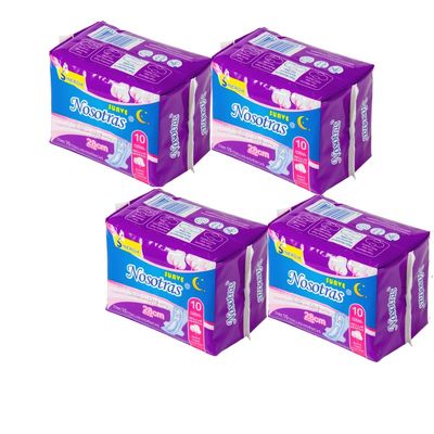 좋은 가격 50-200ml Absorption Capacity Disposable Sanitary Napkin with Adhesive in Rectangle Design 온라인으로