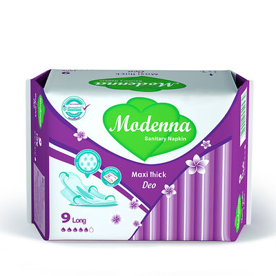 좋은 가격 OEM 짠것이 아닌 여자 생리대 매우 두꺼운 연약한 배려 위생 패드 SGS FDA 온라인으로