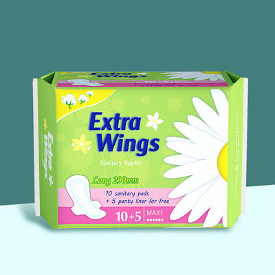 위생적인 버릴 수 있는 극단적 흡수제는 야간 사용을 위해 맞춤화된 290 밀리미터를 패드를 댑니다