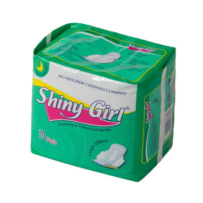 좋은 가격 Hot Selling Good Quality Shiny Girl Brand  Ladies Sanitary Napkin for Night Use 온라인으로