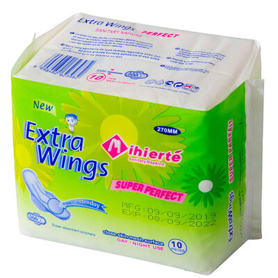 좋은 가격 야간 일회용 위생 수건 직사각형 모양 부드러운 편안한 흡수성 누출 방지 여성 위생 제품 온라인으로